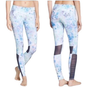 ALO Yoga Runway Floral Mesh Leggings Pastel XS